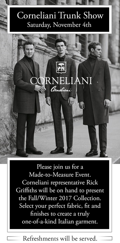 Corneliani Made-To-Measure Event