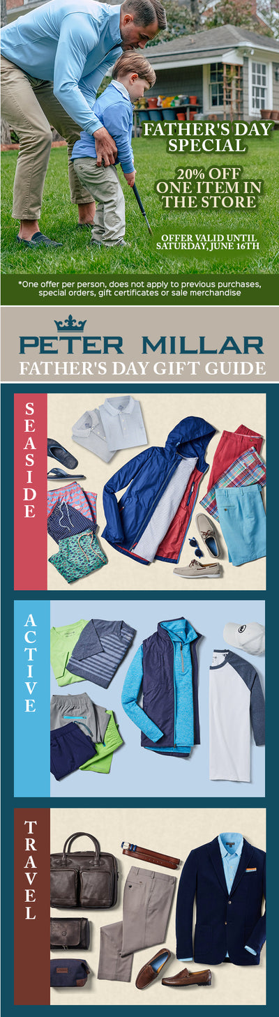 Peter Millar Father's Day Gift Guide