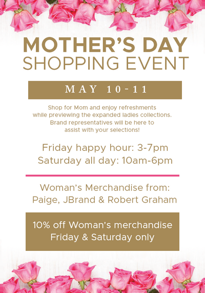 Mother's Day Shopping Event