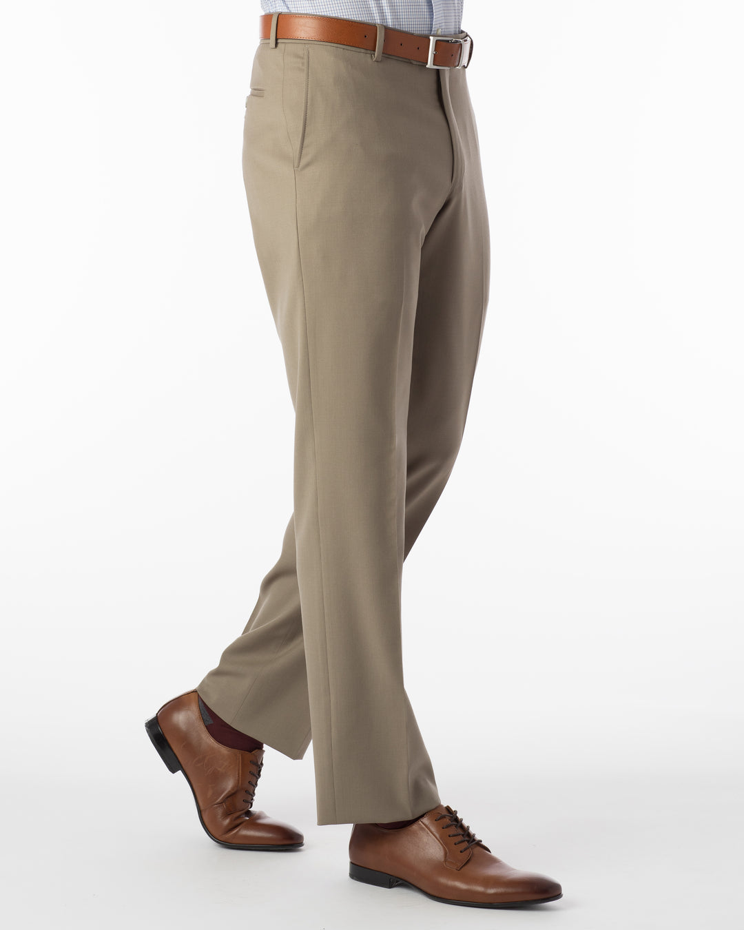 Gabardine Dress Trouser - British Tan – Ascot Shop