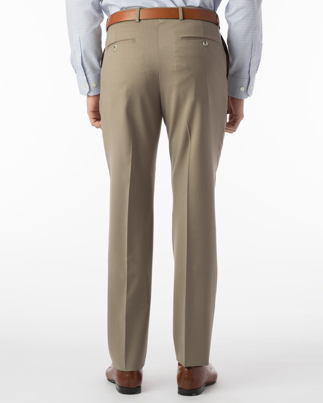 Gabardine Dress Trouser - British Tan – Ascot Shop