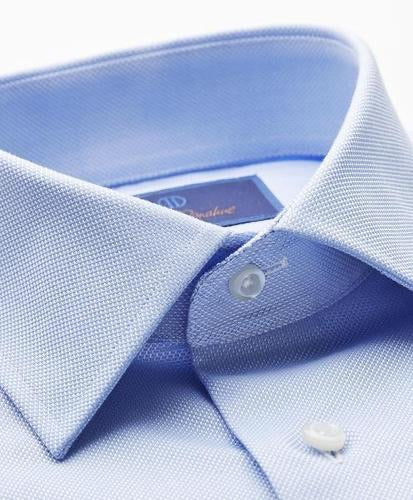 Royal Oxford Dress Shirt - Sky Blue - Trim Fit Ascot Shop Royal Oxford Dress Shirt - Sky Blue - Trim Fit Ascot Shop